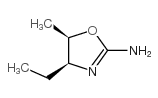 2-Oxazolamine,4-ethyl-4,5-dihydro-5-methyl-,(4S,5R)-(9CI)结构式