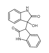 1,1',3,3'-Tetrahydro-3-hydroxy(3,3'-bi-2H-indol)-2,2'-dion Structure