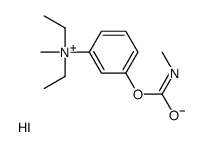 diethyl-methyl-[3-(methylcarbamoyloxy)phenyl]azanium,iodide结构式