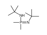 N-[tert-butylimino(dimethyl)-λ5-phosphanyl]-2-methylpropan-2-amine Structure