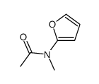 N-(furan-2-yl)-N-methylacetamide结构式