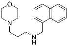 (3-MORPHOLIN-4-YL-PROPYL)-NAPHTHALEN-1-YLMETHYL-AMINE Structure