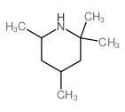 Piperidine,2,2,4,6-tetramethyl- structure