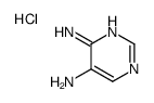 pyrimidine-4,5-diamine,hydrochloride结构式