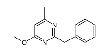 2-benzyl-4-methoxy-6-methylpyrimidine结构式