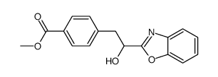 methyl 4-[2-(1,3-benzoxazol-2-yl)-2-hydroxyethyl]benzoate结构式