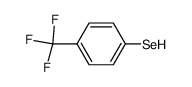 4-(trifluoromethyl)benzeneselenol结构式