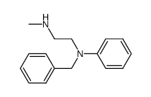 N-benzyl-N'-methyl-N-phenylethylenediamine Structure