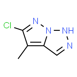 1H-Pyrazolo[1,5-c][1,2,3]triazole,5-chloro-4-methyl-结构式