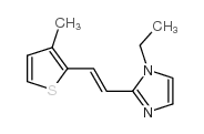 1H-Imidazole,1-ethyl-2-[2-(3-methyl-2-thienyl)ethenyl]-(9CI) picture