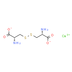 calcium L-cystinate Structure