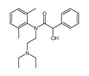 N-(2-diethylaminoethyl)-2',6'-mandeloxylidide结构式