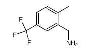 (2-methyl-5-(trifluoromethyl)phenyl)methanamine结构式