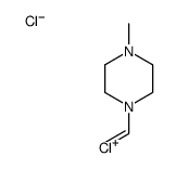 1-(chloromethylidene)-4-methylpiperazin-1-ium,chloride结构式