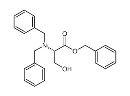 2-N,N-DIBENZYL SERINE BENZYL ESTER structure