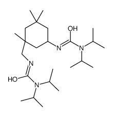 3-[3-[[[(diisopropylamino)carbonyl]amino]methyl]-3,5,5-trimethylcyclohexyl]-1,1-diisopropylurea Structure