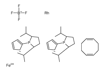 1,1′-Bis((2R,5R)-2,5-diisopropylphospholano)ferrocene(cyclooctadiene)rhodium(I) tetrafluoroborate图片