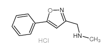 (5-苯基异噁唑-3-甲基)-甲胺盐酸盐图片