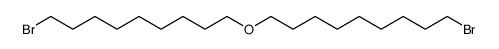 bis-(9-bromo-nonyl)-ether结构式