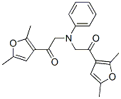 1-(2,5-dimethyl-furan-3-yl)-2-([2-(2,5-dimethyl-furan-3-yl)-2-oxo-ethyl]-phenyl-amino)-ethanone picture