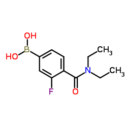 [4-(Diethylcarbamoyl)-3-fluorophenyl]boronic acid picture