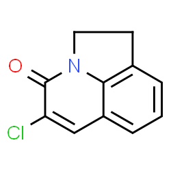 4-CHLORO-3H-2A-AZAACENAPHTHEN-3-ONE结构式