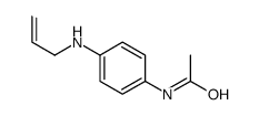 Acetamide,N-[4-(2-propenylamino)phenyl]- (9CI) structure