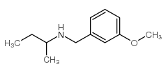 N-(3-METHOXYBENZYL)BUTAN-2-AMINE结构式