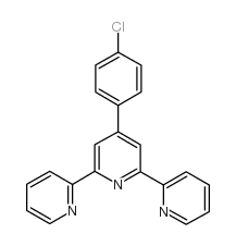 4'-(4-CHLOROPHENYL)-2,2':6',2''-TERPYRIDINE Structure