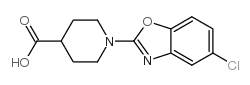 1-(5-氯-2-苯并恶唑基)-4-哌啶羧酸图片