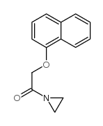 2-naphthoxyacetic acid ethylene monoamide Structure