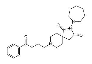 2-(azepan-1-yl)-8-(4-oxo-4-phenylbutyl)-2,8-diazaspiro[4.5]decane-1,3-dione Structure