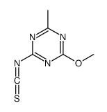 2-isothiocyanato-4-methoxy-6-methyl-1,3,5-triazine Structure