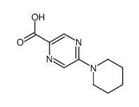 5-(piperidin-1-yl)pyrazine-2-carboxylicacid结构式