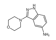 3-吗啉-1H-吲唑-5-胺图片