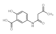 3羧基4羟基乙酰乙酰苯胺结构式