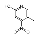 5-甲基-4-硝基吡啶-2(1H)-酮结构式