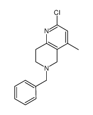 6-benzyl-2-chloro-4-methyl-5,6,7,8-tetrahydro-1,6-naphthyridine picture