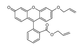 allyl 2-(3-allyloxy-6-oxo-6H-xanthen-9-yl)benzoate Structure