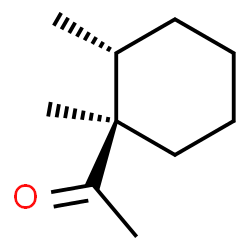 Ethanone, 1-(1,2-dimethylcyclohexyl)-, (1R-trans)- (9CI)结构式