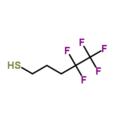 4,4,5,5,5-Pentafluoro-1-pentanethiol Structure