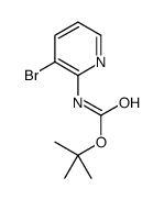 Carbamic Acid, (3-Bromo-2-Pyridinyl)-, 1,1-Dimethylethyl Ester Structure