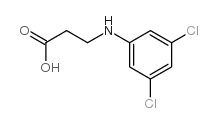 3-(3,5-dichloroanilino)propanoic acid Structure