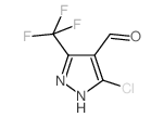 3-chloro-5-(trifluoromethyl)-1H-pyrazole-4-carbaldehyde picture