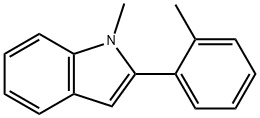 1-methyl-2-o-tolyl-1H-indole structure