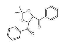 [(4R,5R)-5-benzoyl-2,2-dimethyl-1,3-dioxolan-4-yl]-phenylmethanone Structure