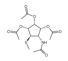 (+)-tetraacetylmannostatin A 结构式