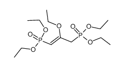 (2-Ethoxypropendiyl-(1,3))-diphosphonsaeuretetraethylester结构式