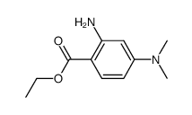 Benzoic acid, 2-amino-4-(dimethylamino)-, ethyl ester (9CI) Structure