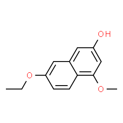 2-Naphthalenol,7-ethoxy-4-methoxy-(9CI) picture